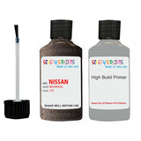 Nissan Leaf New Bronze Code Cat Touch Up Paint Scratch Stone Chip with anti rust primer undercoat