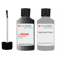 Nissan Maxima Oxide Black Code Kbc Touch Up Paint Scratch Stone Chip with anti rust primer undercoat