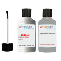 Nissan Xtrail Silver Coolness Code K12 Touch Up Paint with anti rust primer undercoat