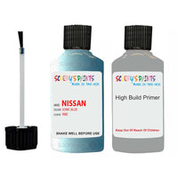 Nissan Leaf Sonic Blue Code Rbe Touch Up Paint Scratch Stone Chip with anti rust primer undercoat
