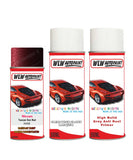 nissan teana tuscan sun red aerosol spray car paint clear lacquer nab With primer anti rust undercoat protection