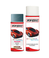 nissan patrol boil blue aerosol spray car paint clear lacquer rahBody repair basecoat dent colour