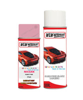 nissan micra charity pink aerosol spray car paint clear lacquer pnkBody repair basecoat dent colour