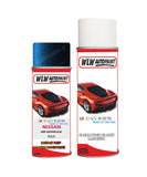 nissan maxima deep sapphire blue aerosol spray car paint clear lacquer raaBody repair basecoat dent colour