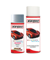 nissan micra naive blue aerosol spray car paint clear lacquer b32Body repair basecoat dent colour