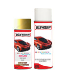 nissan note vivid yellow aerosol spray car paint clear lacquer e42Body repair basecoat dent colour