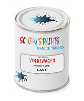 spray gun 2 pack paint Volkswagen Pacific Blue Code: La5J