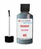 Paint For PEUGEOT 3008 BLEU INGARO Blue KRK Touch Up Scratch Stone Chip Kit