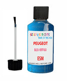 Paint For PEUGEOT 308 BLEU VERTIGO Blue ESM Touch Up Scratch Stone Chip Kit
