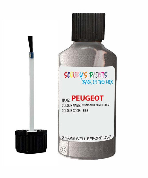 peugeot 205 brun gris sarde code ees touch up paint 1990 1992 Scratch Stone Chip Repair 