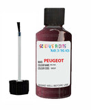 peugeot 405 red red code m0jf touch up paint 1990 1995 Scratch Stone Chip Repair 