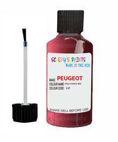 peugeot 405 rojo consul red code ejp touch up paint 1990 1993 Scratch Stone Chip Repair 