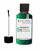 peugeot partner vert intensive green code kqm 6m m0qm touch up paint 1998 2007 Scratch Stone Chip Repair 