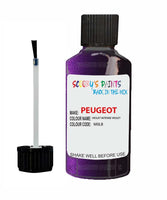 peugeot 306 violet intense violet code m0lb touch up paint 1999 1999 Scratch Stone Chip Repair 