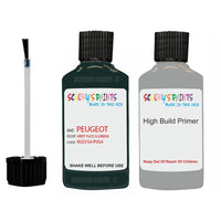 peugeot partner vert yucca green code kgd s4 p0s4 touch up paint 2005 2007 Primer undercoat anti rust protection