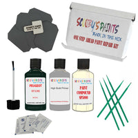 Paint For PEUGEOT Green OLONNE Code: KQG Touch Up Paint Detailing Scratch Repair Kit
