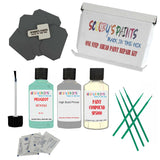 Paint For PEUGEOT Green PACIFIQUE Code: KJS Touch Up Paint Detailing Scratch Repair Kit
