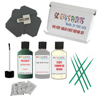 Paint For PEUGEOT Green ROLAND GARROS Code: M0RP Touch Up Paint Detailing Scratch Repair Kit