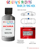 Paint For Acura Legend Pewter Gray Code Nh537M Touch Up Scratch Stone Chip Repair