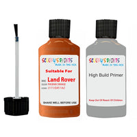 land rover evoque phoenix orange code 2171 eat 1az touch up paint With anti rust primer undercoat