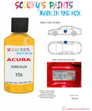 Paint For Acura Integra Phoenix Yellow Code Y56 Touch Up Scratch Stone Chip Repair