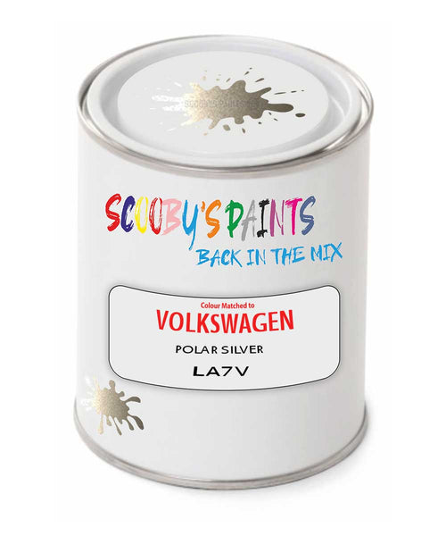 spray gun 2 pack paint Volkswagen Polar Silver Code: La7V