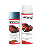 Basecoat refinish lacquer Paint For Volvo S60 Power Blue Colour Code 713