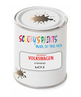 spray gun 2 pack paint Volkswagen Pyramid Gold Code: Lc1Z