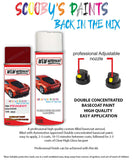 peugeot 308 rouge red kkz aerosol spray paint and lacquer 1999 2009