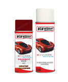 peugeot 308 rouge red kkz aerosol spray paint and lacquer 1999 2009Body repair basecoat dent colour