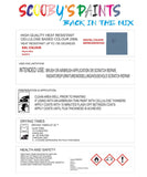 pvc plastic modelling air brush heat resistant pigeon blue touch up paint ral5014