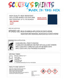 pvc plastic modelling air brush heat resistant steel blue touch up paint ral5013