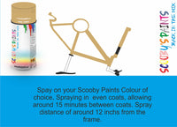 RAL1002-Sand yellow-400ml Bicycle Paint Frame Code