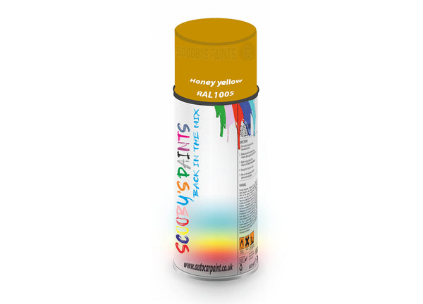 Bike Bicycles Respray Aerosol Spray Paint RAL1005 Honey yellow
