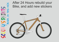 RAL1011-Brown beige-400ml Bascoat Bicycle Paint For Respray