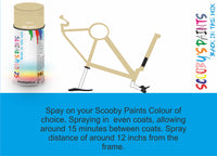 RAL1014-Ivory-400ml Bicycle Paint Frame Code