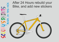 RAL1023-Traffic yellow-400ml Bascoat Bicycle Paint For Respray