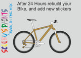 RAL1024-Ochre yellow-400ml Bascoat Bicycle Paint For Respray