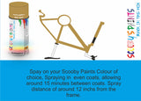 RAL1024-Ochre yellow-400ml Bicycle Paint Frame Code