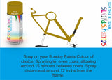 RAL1027-Curry-400ml Bicycle Paint Frame Code