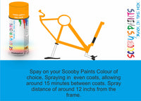 RAL1028-Melon yellow-400ml Bicycle Paint Frame Code