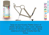 RAL1035-Pearl beige-400ml Bicycle Paint Frame Code