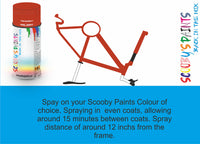 RAL2002-Vermilion-400ml Bicycle Paint Frame Code