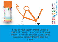 RAL2003-Pastel orange-400ml Bicycle Paint Frame Code