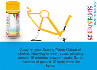 RAL2007-Luminous bright orange-400ml Bicycle Paint Frame Code