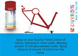RAL3002-Carmine red-400ml Bicycle Paint Frame Code