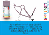 RAL4009-Pastel violet-400ml Bicycle Paint Frame Code