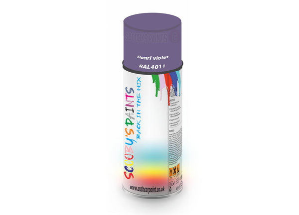 Bike Bicycles Respray Aerosol Spray Paint RAL4011 Pearl violet