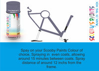 RAL4012-Pearl black berry-400ml Bicycle Paint Frame Code