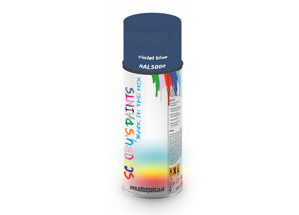 Bike Bicycles Respray Aerosol Spray Paint RAL5000 Violet blue